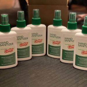 Cutter Hand Sanitizer spray 4 Ounces, Non-Sterile Antiseptic Solution